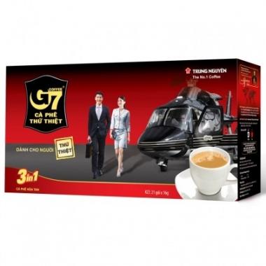 Кофе растворимый 3 в 1 TRUNG NGUYÊN G7, 21п.х 16гр., карт/уп.
