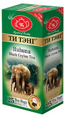 Чай черный "ТИ ТЭНГ Рухуна" пакетированный 25х2,5гр.