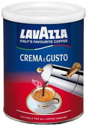 Кофе молотый LAVAZZA "Crema e Gusto" (Крема Густо) 250 гр. ж/банка