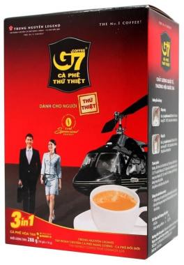 Кофе растворимый 3 в 1 TRUNG NGUYÊN G7, 20п.х 16гр., карт/уп.