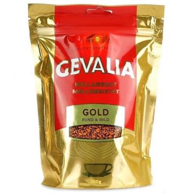 Кофе растворимый GEVALIA Gold 200гр. м/уп.