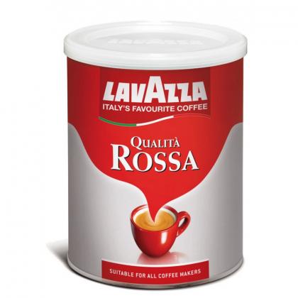 Кофе молотый LAVAZZA "Rossa" (Росса) 250 гр. ж/банка